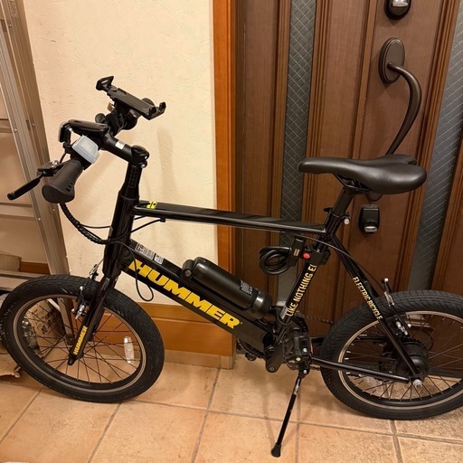 【美品】HUMMER 電動アシスト自転車