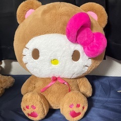 ハローキティ クマコスチュームぬいぐるみ　
