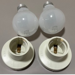 Panasonic 引掛レセップキャップソケット&アサヒ 白熱電...