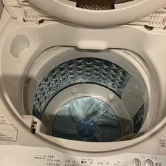 TOSHIBA 5kg 洗濯機STAR CRYSTAL SRUM の画像