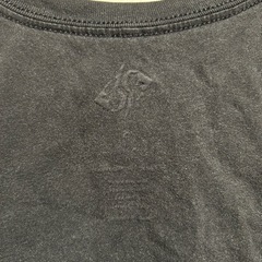 パブリックドメイン　お札柄黒T sサイズの画像