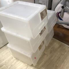【松本市引き取り限定】収納ケース・衣装ケース（５個セット）の画像