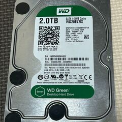 HDD 2TB(WD Green)