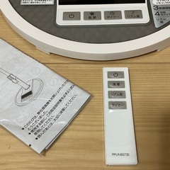 ＜超美品＞YAMAZEN 30㎝リビング扇風機・PPLR-BGT30-GY タッチストップ、ワイヤレスリモコン の画像