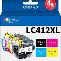 GPC Image Flex LC412XL 4本セット 互換イ...