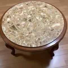 イタリア製　大理石テーブル