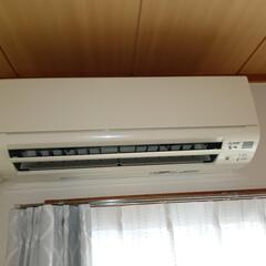 短期エアコン助手及び工事手元