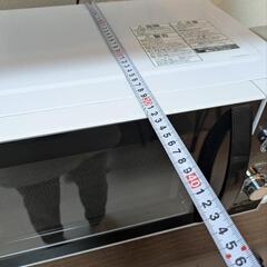 TOSHIBAの電子レンジ(2020年2月購入)の画像