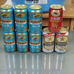 本麒麟・晴れ風・ナマヌル