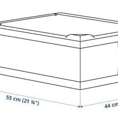 IKEA SKUBB スクッブ 収納ケース の画像