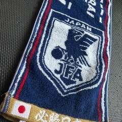 サッカー日本代表🇯🇵⚽️サムライブルー 応援タオルの画像