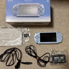 【ジャンク品・美品】PSP-2000 フェリシアブルーの画像