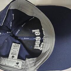 le coq sportif ネイビーキャップ レディ ース ルコックスポルティフの画像
