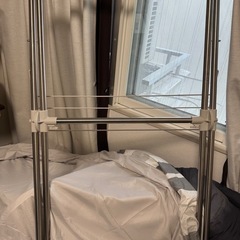 【300円→他品まとめで0円】室内物干しスタンド 折りたたみ 池...