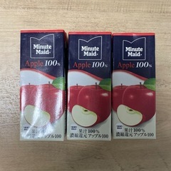 アップルジュース3本