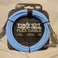 ERNIEBALL シールドケーブル　3ｍ　Ｓ/Ｌ　新品