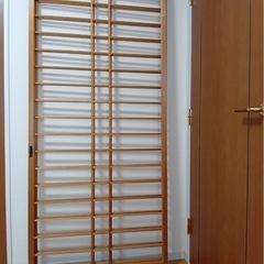 障子の枠のみ2枚　192×83cm DIYなどにいかがですか