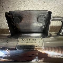 SR400 オフィシャル製マフラー　前期型の画像