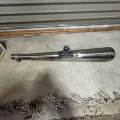 SR400 オフィシャル製マフラー　前期型の画像