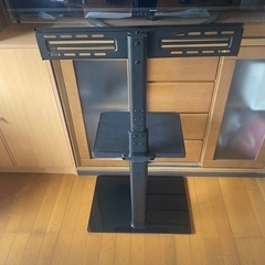 テレビスタンド 自立型 壁よせテレビスタンドの画像