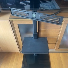 テレビスタンド 自立型 壁よせテレビスタンドの画像