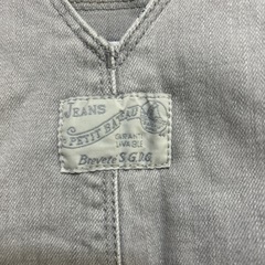 【均一セール】キッズ用　サロペット　プチバトーですの画像
