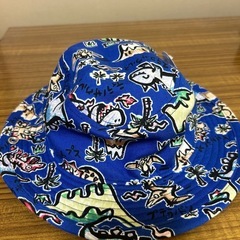 【均一セール】キッズ用　帽子　恐竜柄　サイズ52センチですの画像