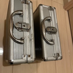 ジュラルミンミンケース×2個の画像