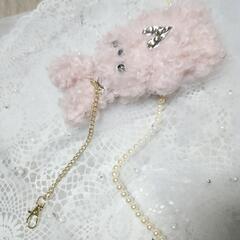 ★USED★かわいいウサギのキーホルダーの画像
