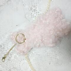 ★USED★かわいいウサギのキーホルダーの画像