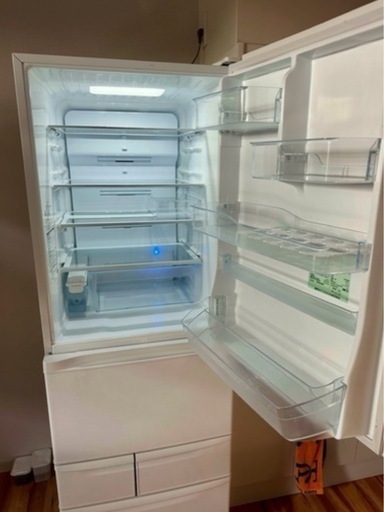 2017年製 411L 大容量冷凍冷蔵庫 東芝5ドア【地域限定配送無料】 冷蔵庫