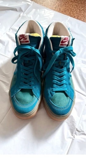 スニーカー NIKE SB ZOOM BLAZER MID PLM US7 25cm
