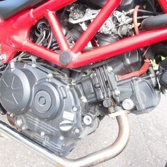 人気赤フレーム！！ホンダVTR250MORIWAKIフルエキFI車実働富山、石川、金沢の画像