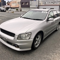 日産　ステージア　250t-RS four V 4wd ナビエデ...