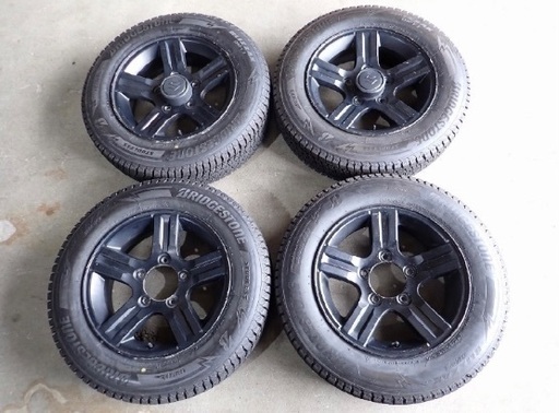 ジムニー純正ホイール ブリヂストンスタッドレス