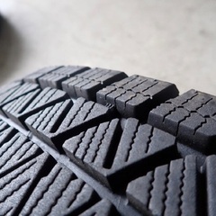 ジムニー純正ホイール　ブリヂストンスタッドレスの画像