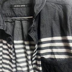 ニコアンドのシャツ　Lサイズの画像