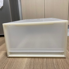 【無印良品】ポリプロピレン　衣装ケース　中　1個の画像