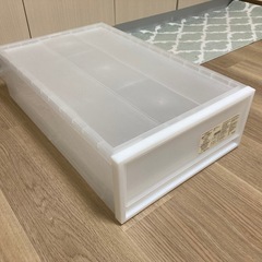 【無印良品】ポリプロピレン　衣装ケース　小　1個の画像