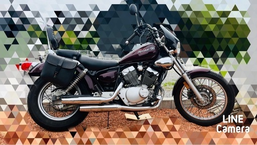 ヤマハの250ccアメリカンバイク「XV250 ビラーゴ（V-Star）」の