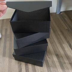 100均の箱 4つ