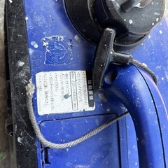 発電機ジャンク品になります。エンジンをかける紐がちぎれております。の画像