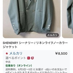 SHENERY(ジャケット)Fサイズ　