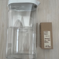 無印良品浄水ポット、カートリッジ　