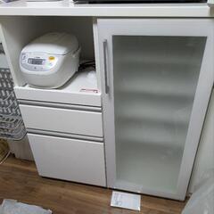 【受付終了】レンジ台キャビネット