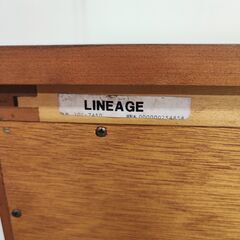 LINEAGE リネージュ 高級チェスト マホガニー製 彫刻装飾 クラシック家具の画像
