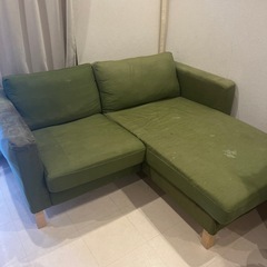 IKEA ソファー　L字3人掛け