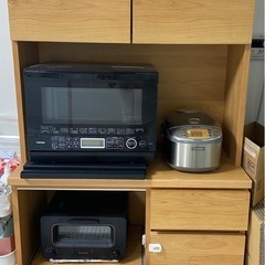 【期間限定6/1(日)まで】カップボード　キッチンラック　食器棚...