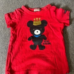 ミキハウスTシャツ、GAPハーフパンツ2点
