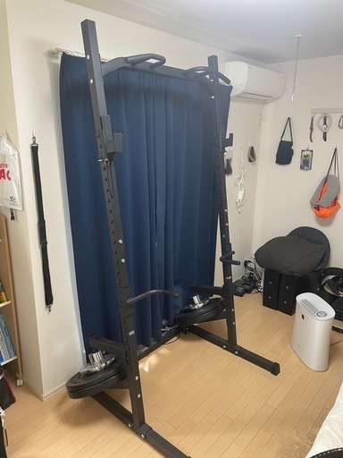 筋トレセット ハーフラック＋バーベル&プレートセット